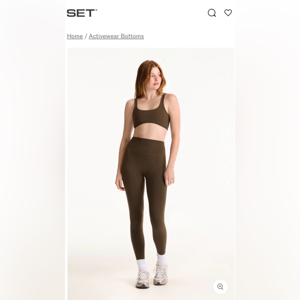 SET Active LUXFORM® LUX RISE BRA & LEGGINGS - CEDAR